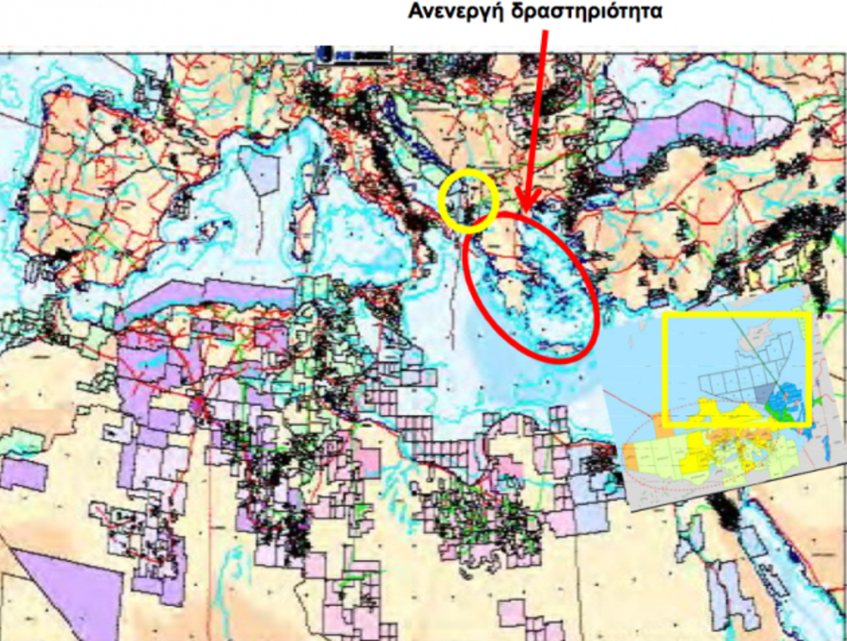 Που υπάρχει πετρέλαιο-φυσικό αέριο στην Ελλάδα.Όλοι οι χάρτες!