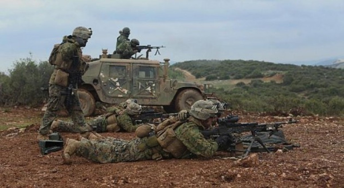 Αμερικανοί και Έλληνες πεζοναύτες μαζί σε δράση – Αποκλειστικές φωτό