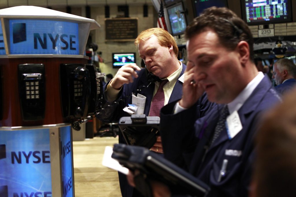 Μάλλον μόνο στο χρηματιστήριο της Νέας Υόρκης χρησιμοποιούν ακόμη σταθερό! ΦΩΤΟ REUTERS