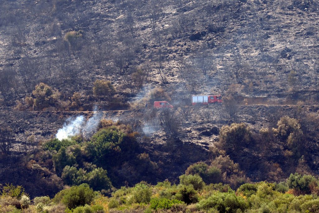 Ξέσπασε πυρκαγιά στο Ηράκλειο