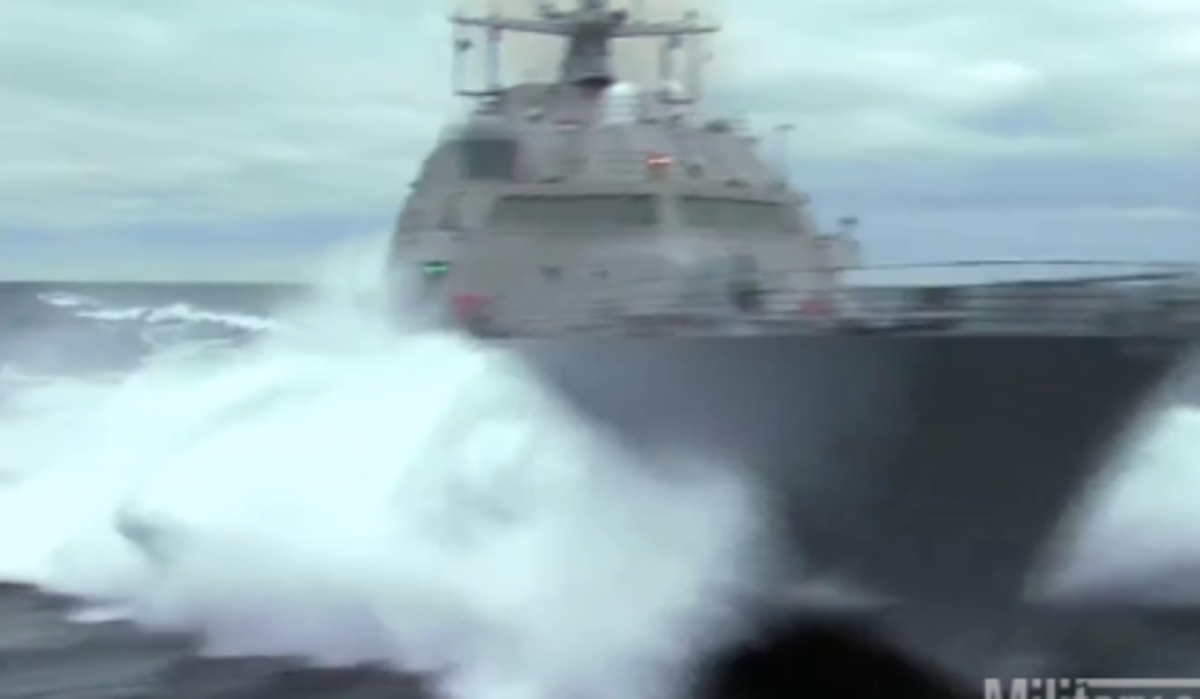 Πολεμικό πλοίο…πύραυλος.Δείτε το βίντεο