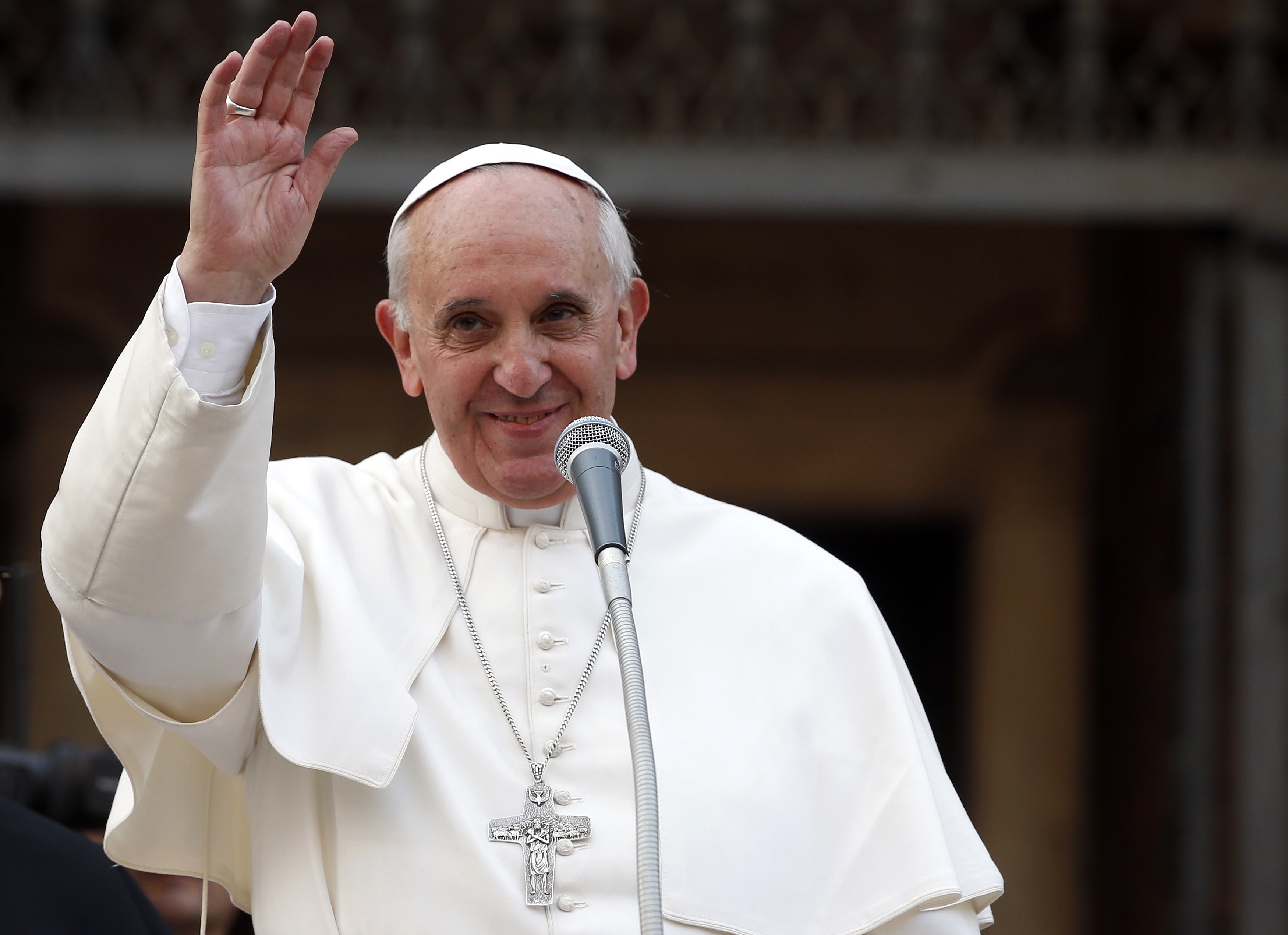 Οι ευχές του Πάπα Φραγκίσκου