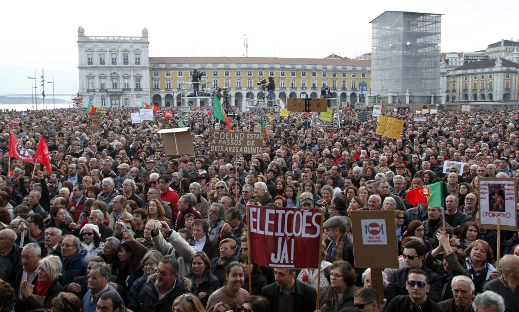 “Πλημμύρισε” όλη η Πορτογαλία από διαδηλωτές – ΦΩΤΟ