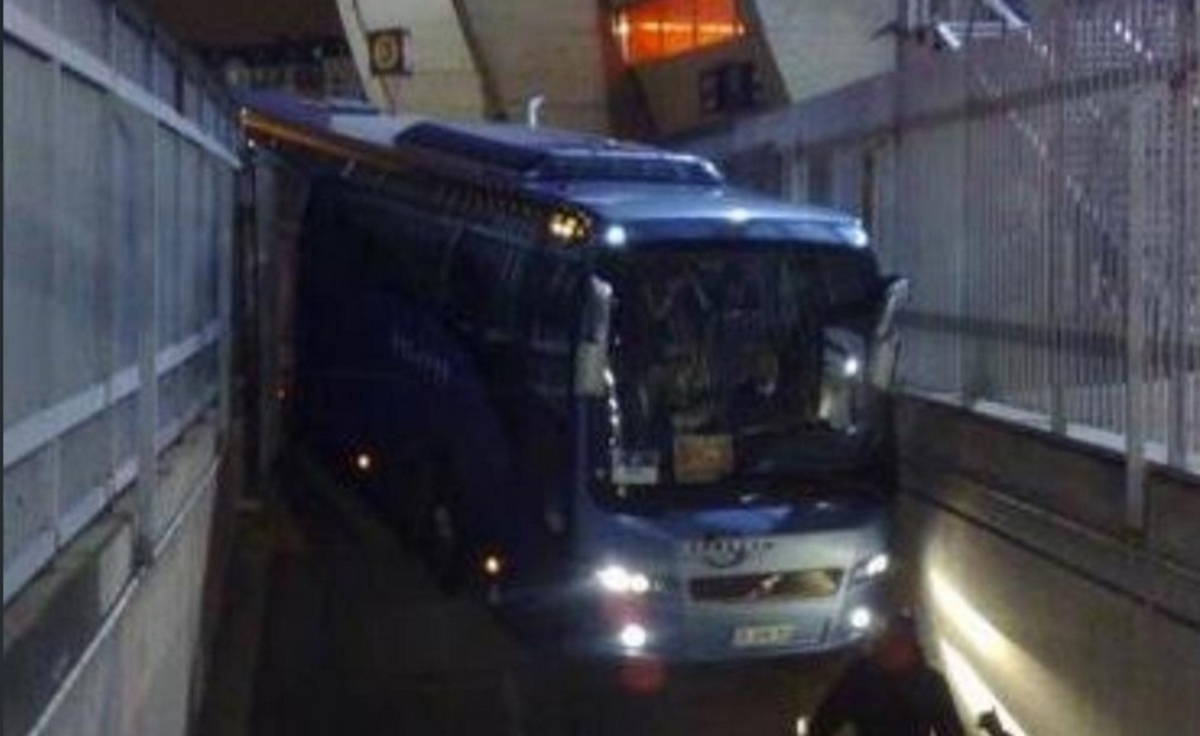 Τράκαρε το πούλμαν της Τσέλσι (ΦΩΤΟ)