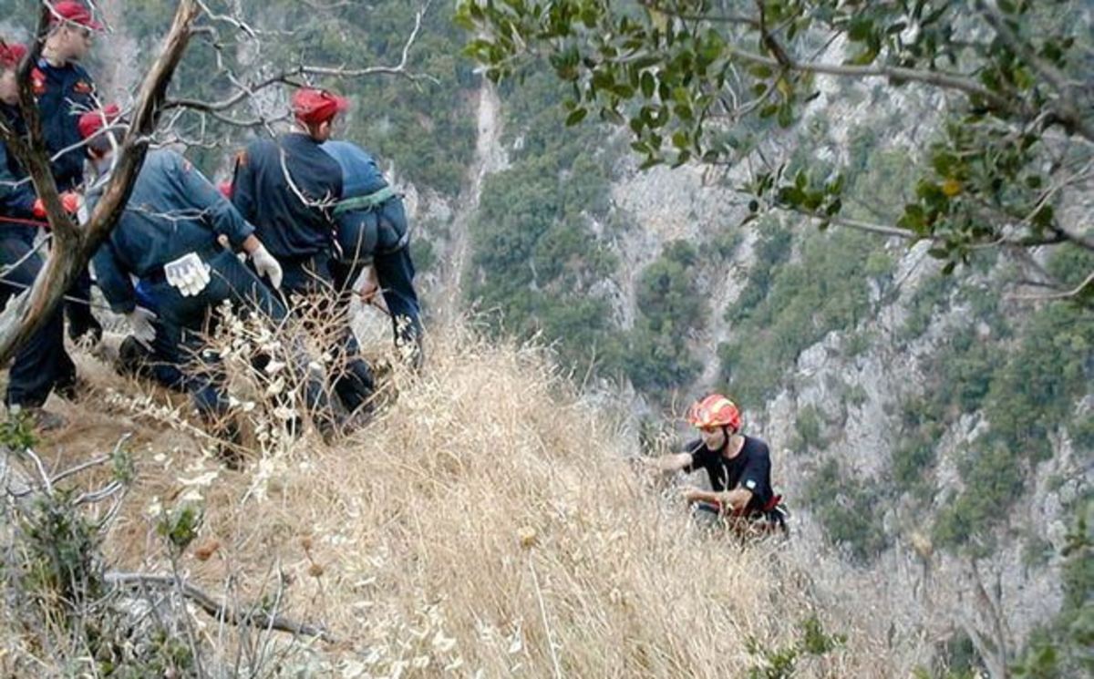 Επιχείρηση διάσωσης τραυματισμένης Γερμανίδας τουρίστριας στον Ψηλορείτη