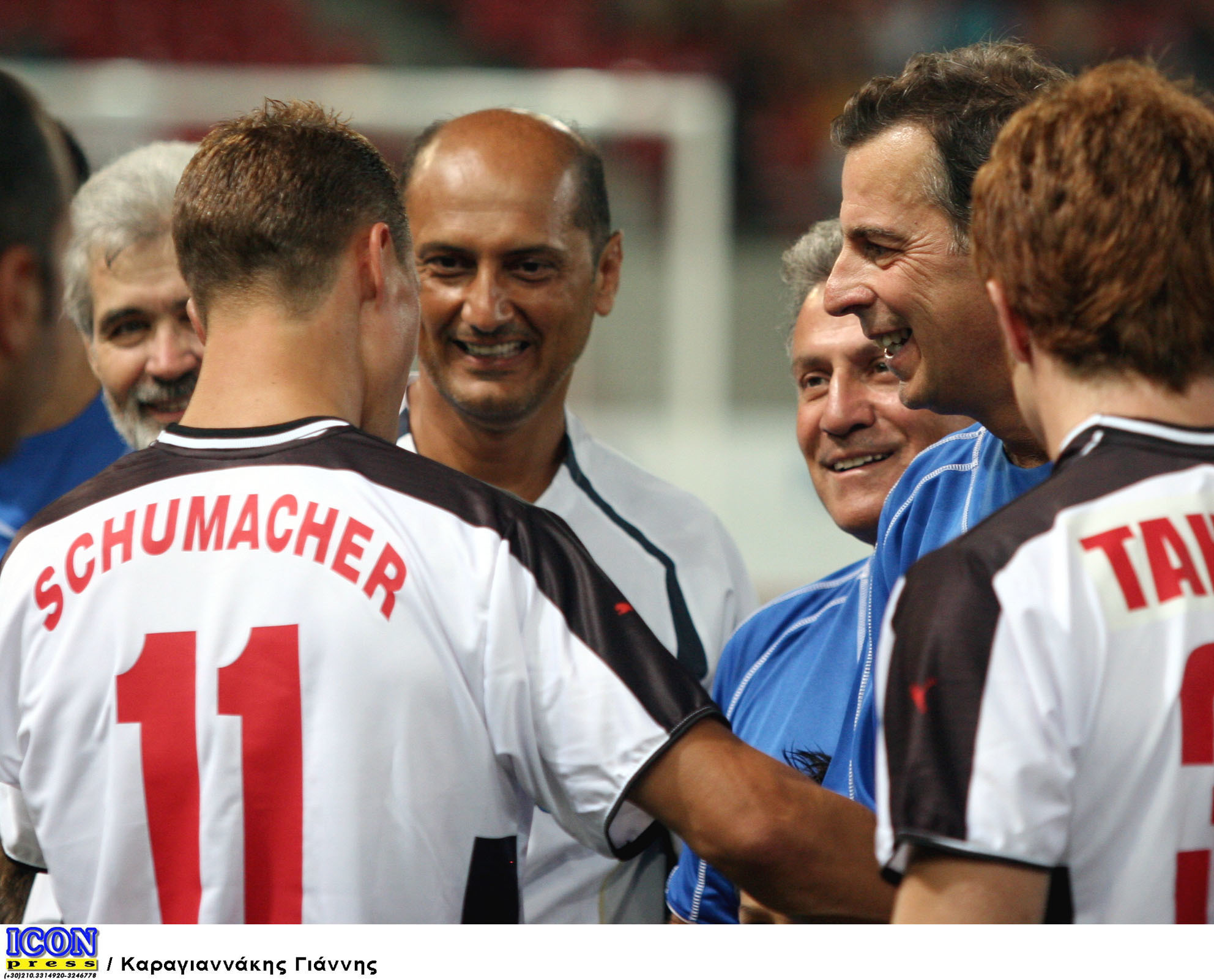 Ο Μίκαελ Σουμάχερ και ο Μάκης Ψωμιάδης είχαν λάβει μέρος σε φιλανθρωπικό ποδοσφαιρικό αγώνα