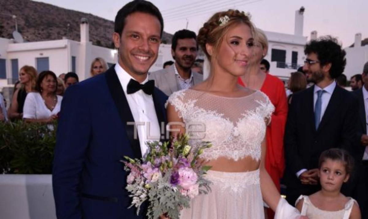 Ρομαντικός γάμος για Δημήτρη Μακαλιά – Αντιγόνη Ψυχράμη