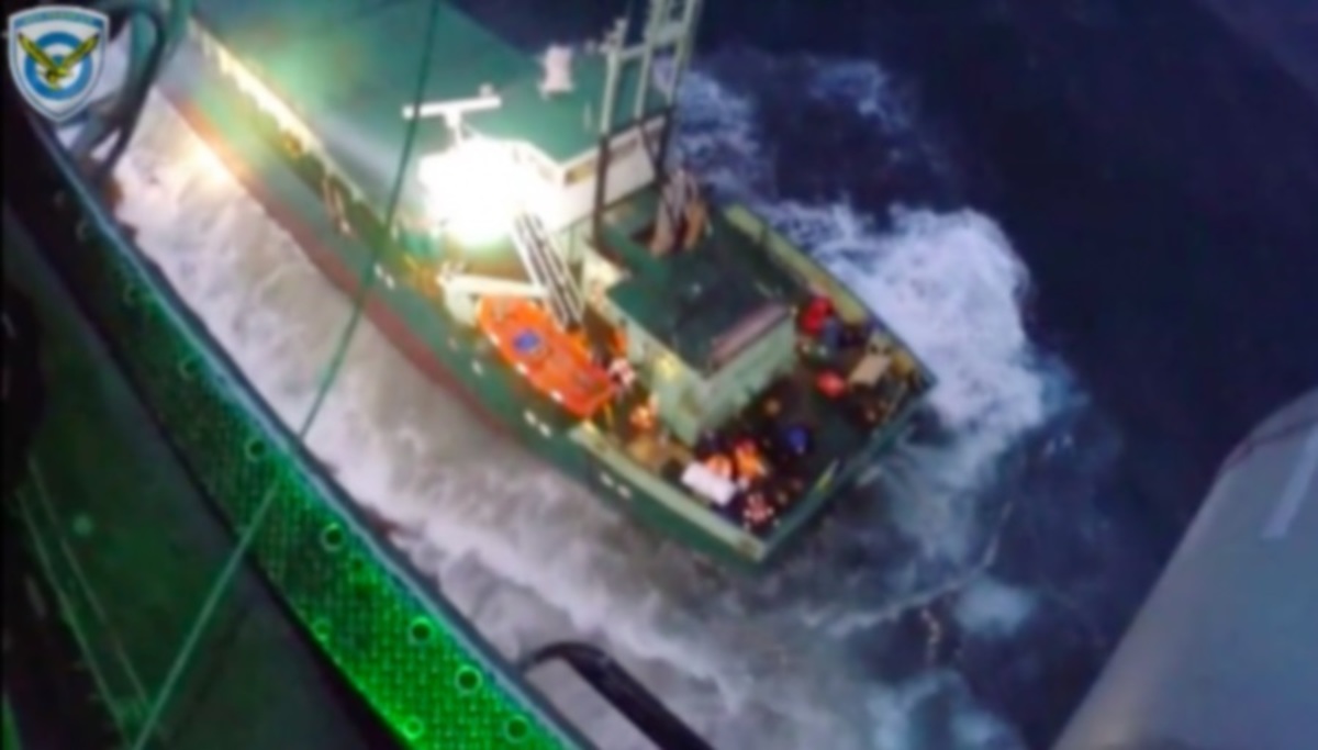 ΒΙΝΤΕΟ η διάσωση Τούρκων ναυτικών από Super Puma