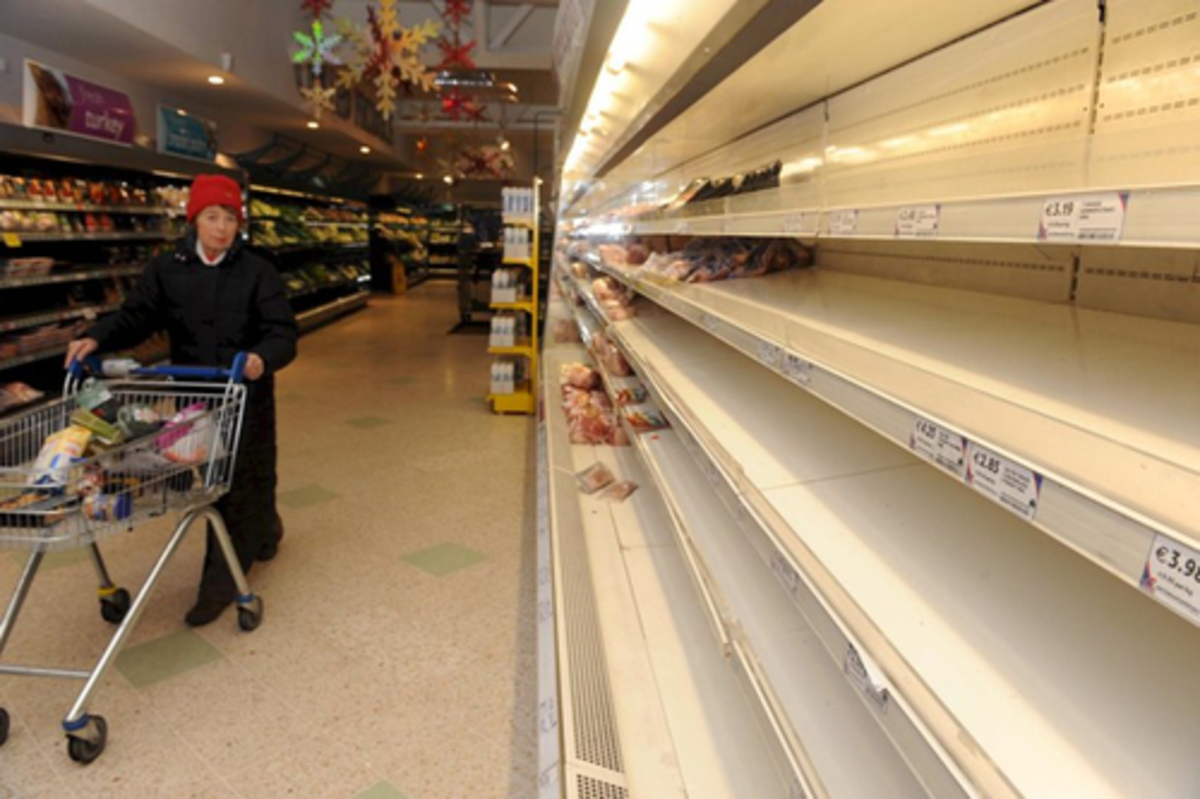 Γιατί λείπουν ήδη προιόντα από τα ράφια των super markets – Οι επιπτώσεις της φυγής από την Ελλάδα των μεγαλύτερων οργανισμών ασφάλισης πιστώσεων