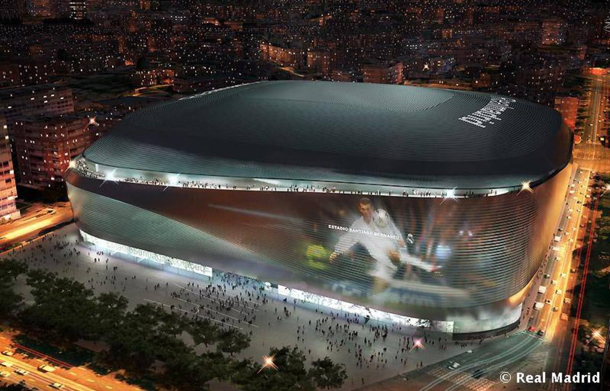 Παρουσιάστηκαν οι εντυπωσιακές φωτογραφίες του νέου Μπερναμπέου (ΦΩΤΟ)