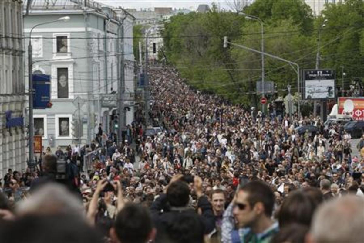 Ρωσία: Ένοχοι 8 διαδηλωτές για επεισόδια σε διαδήλωση