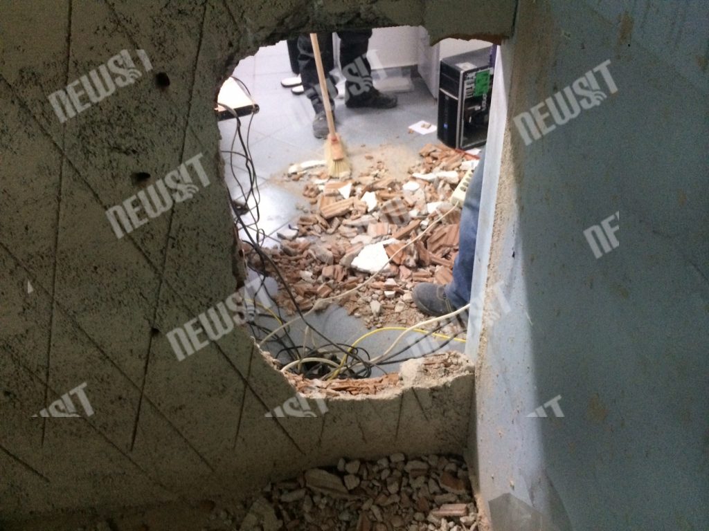 Δεν πίστευαν στα μάτια τους οι υπάλληλοι όταν είδαν αυτή την τρύπα σε κατάστημα στη Μπενάκη – Πως έκαναν το ριφιφί οι ληστές – ΦΩΤΟ