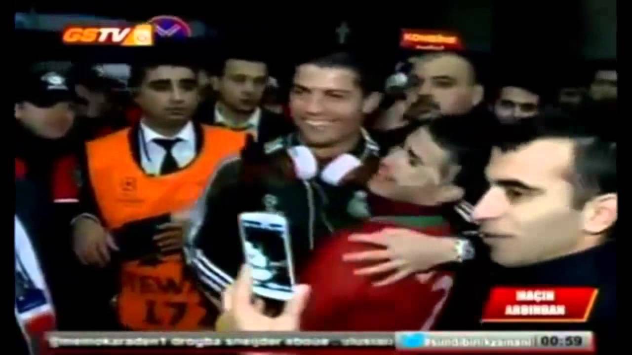 Ο Ρονάλντο συνάντησε τον σωσία του (VIDEO)