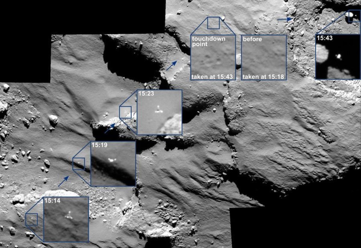 Η Rosetta αποχαιρέτησε οριστικά το μικρό ρομπότ Philae