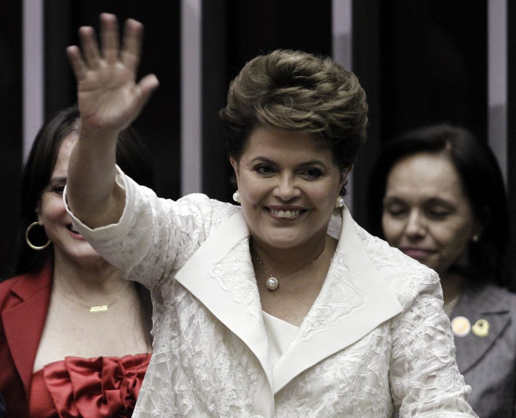 Ορκίστηκε η πρώτη γυναίκα πρόεδρος της Βραζιλίας
