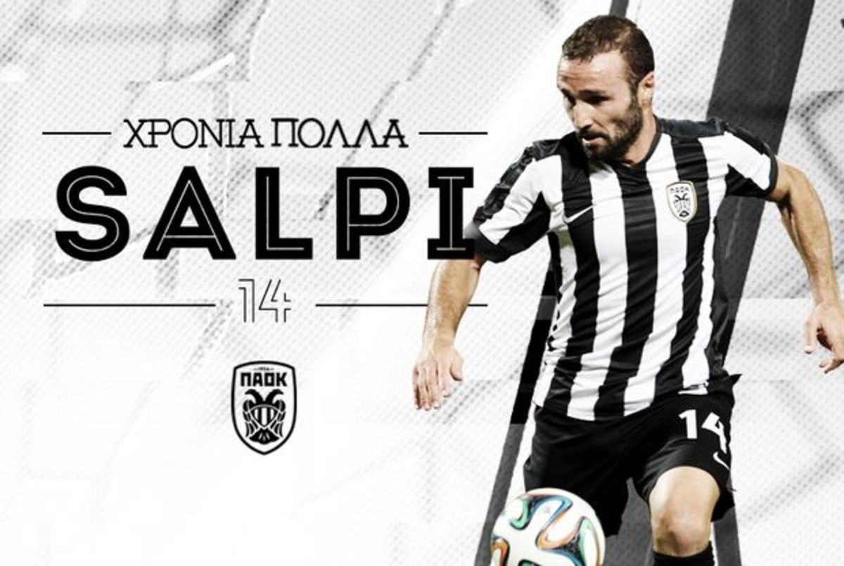 Buon compleanno dal PAOK a Salpingidis