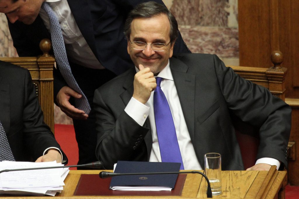 Σαμαράς: Τώρα μένει η μάχη για τον προϋπολογισμό