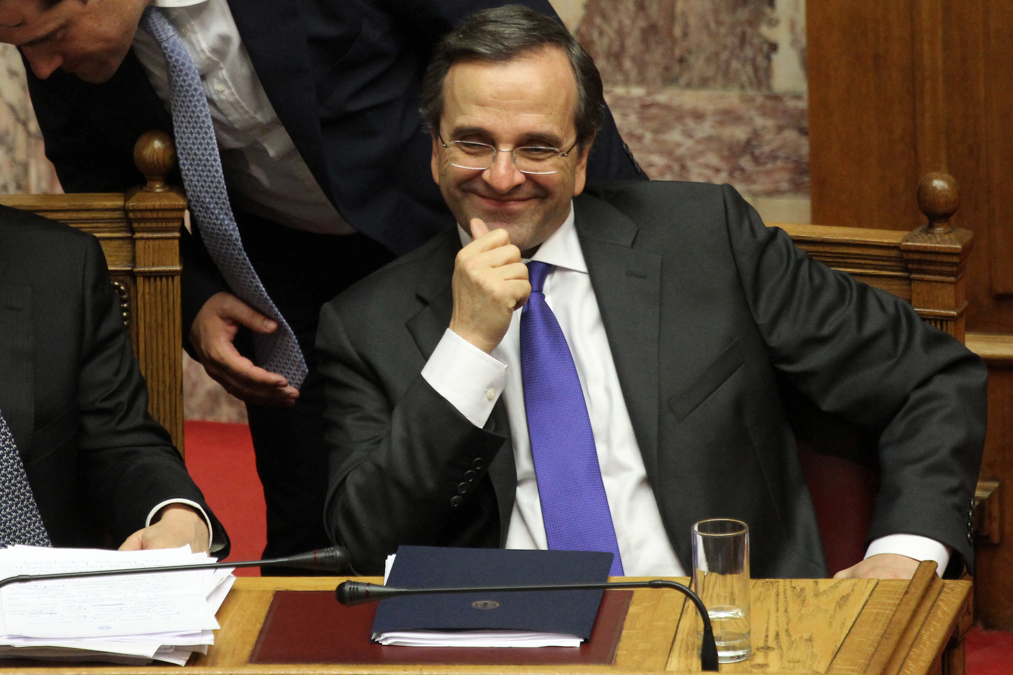 Σαμαράς: Τώρα μένει η μάχη για τον προϋπολογισμό