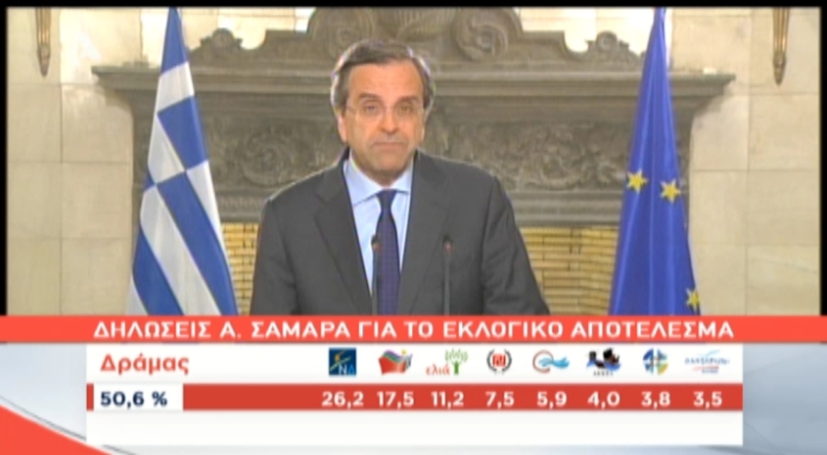 Δήλωση Σαμαρά