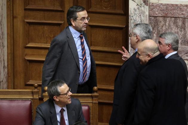 “Μόνο λεφτά μην μου ζητάτε” είπε ο Σαμαράς στους απόστρατους