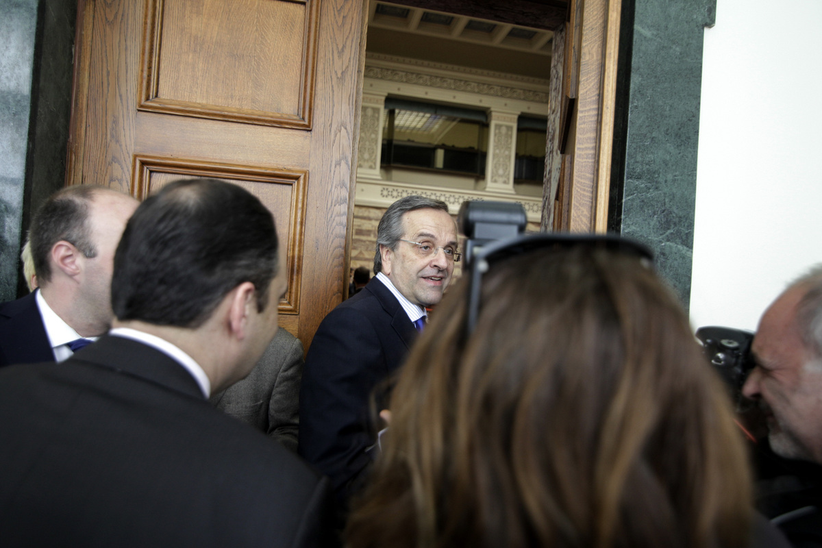 Με ποιούς έφαγε χθες το βράδυ ο Σαμαράς