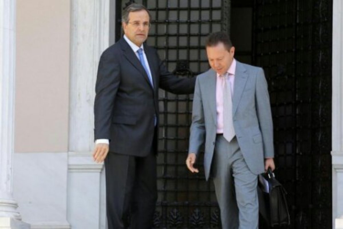 Σαμαράς με Στουρνάρα πριν έρθει η τρόικα