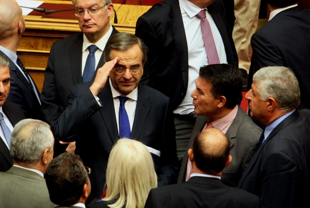 Σαμαράς: Παραμένουμε ισχυροί για να διαπραγματευτούμε το τέλος των Μνημονίων