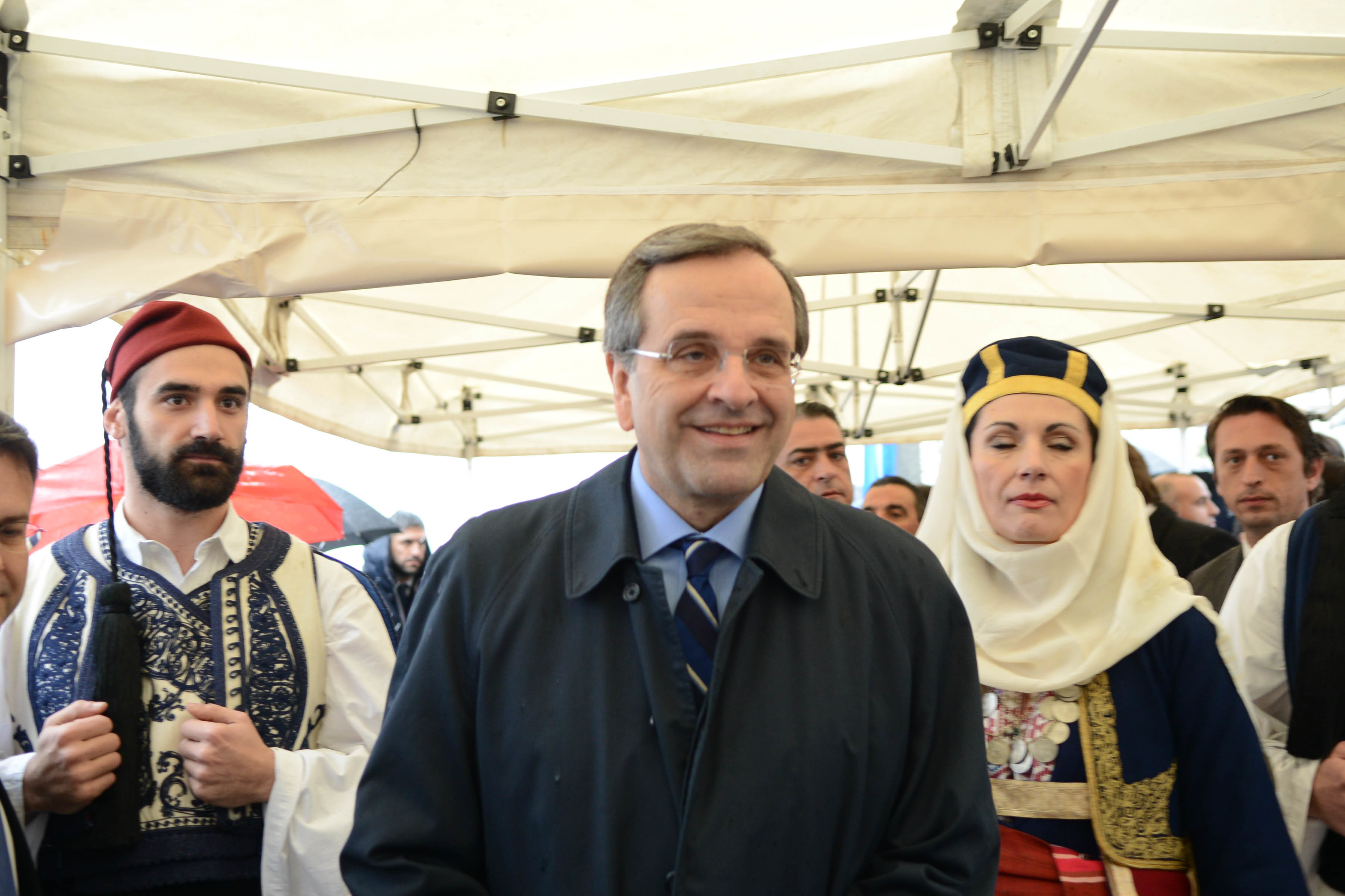 Στην Καλαμάτα για τα Θεοφάνεια ο Α. Σαμαράς