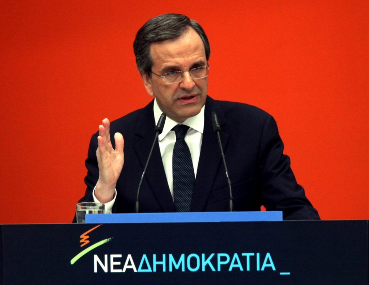 Αντ.Σαμαράς: “Ζητώ αυτοδυναμία – Δεν μπορώ να είμαι εξαρτημένος από άλλο κόμμα”!
