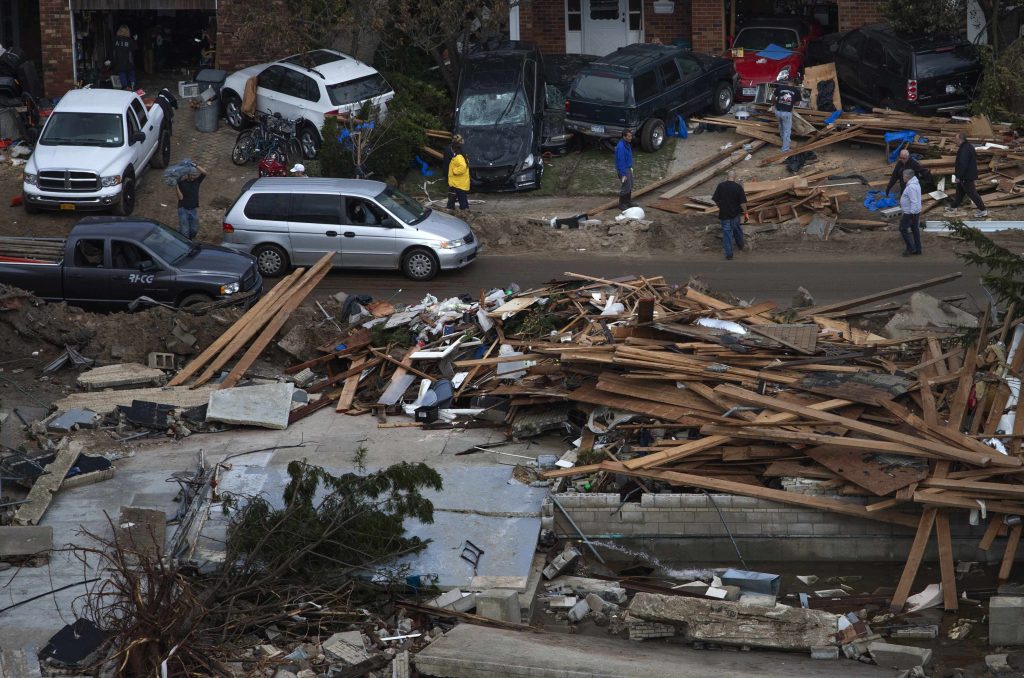 Τι άφησε πίσω του ο τυφώνας Sandy