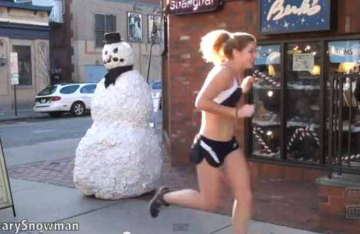 ΔΕΙΤΕ τι θα συμβεί όταν ο χιονάνθρωπος ζωντανέψει!