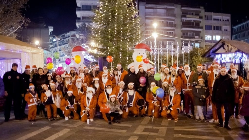 Δράμα: Οι δρόμοι γέμισαν…. Άγιους Βασίληδες!