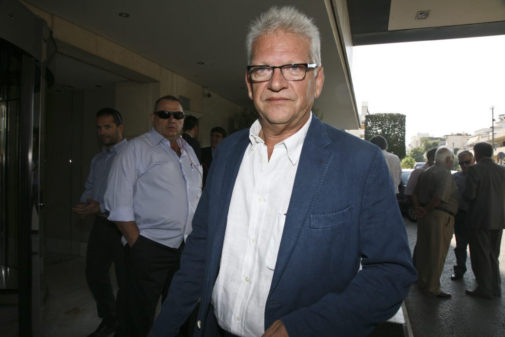 Ο Γιώργος Σαρρής αναφορικά με το θέμα των αδειών των Παναθηναϊκού και ΠΑΣ Γιάννινα ΦΩΤΟ EUROKINISSI