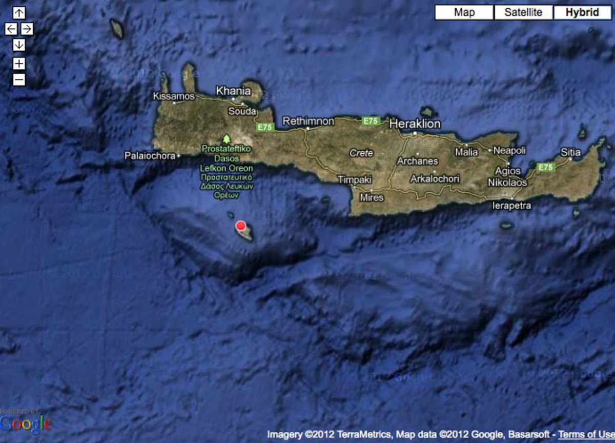5,3 Ρίχτερ «ξύπνησαν» την Κρήτη – 9 χλμ ΝΑ της Γαύδου το επίκεντρο του σεισμού