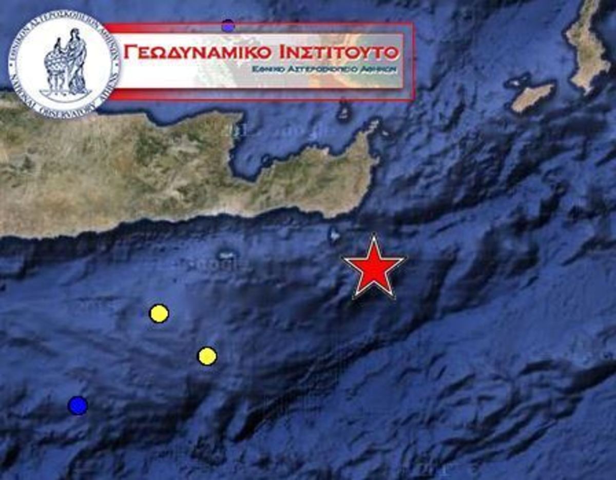 Σεισμός στην Κρήτη: Συνεχείς οι δονήσεις