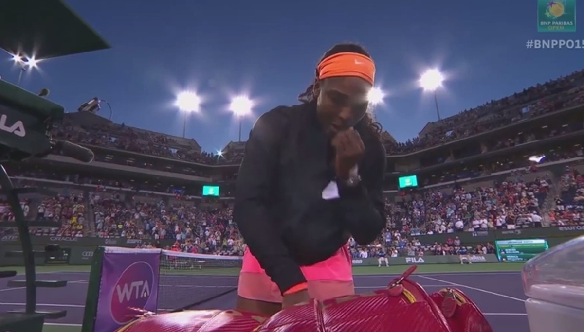Τα δάκρυα της Serena Williams και το standing ovation! (VIDEO)