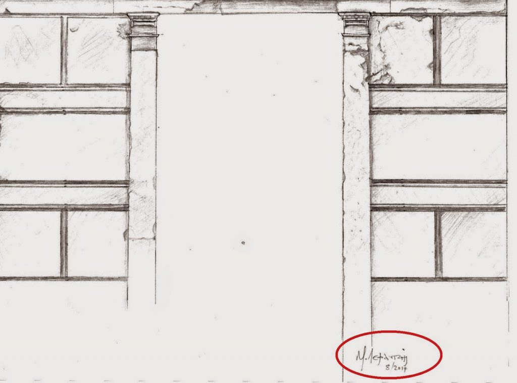 Αμφίπολη: Νέες θεωρίες συνωμοσίας – Τα σκίτσα με το κεφάλι και τα φτερά των Σφιγγών έχουν ημερομηνία “8/2014”