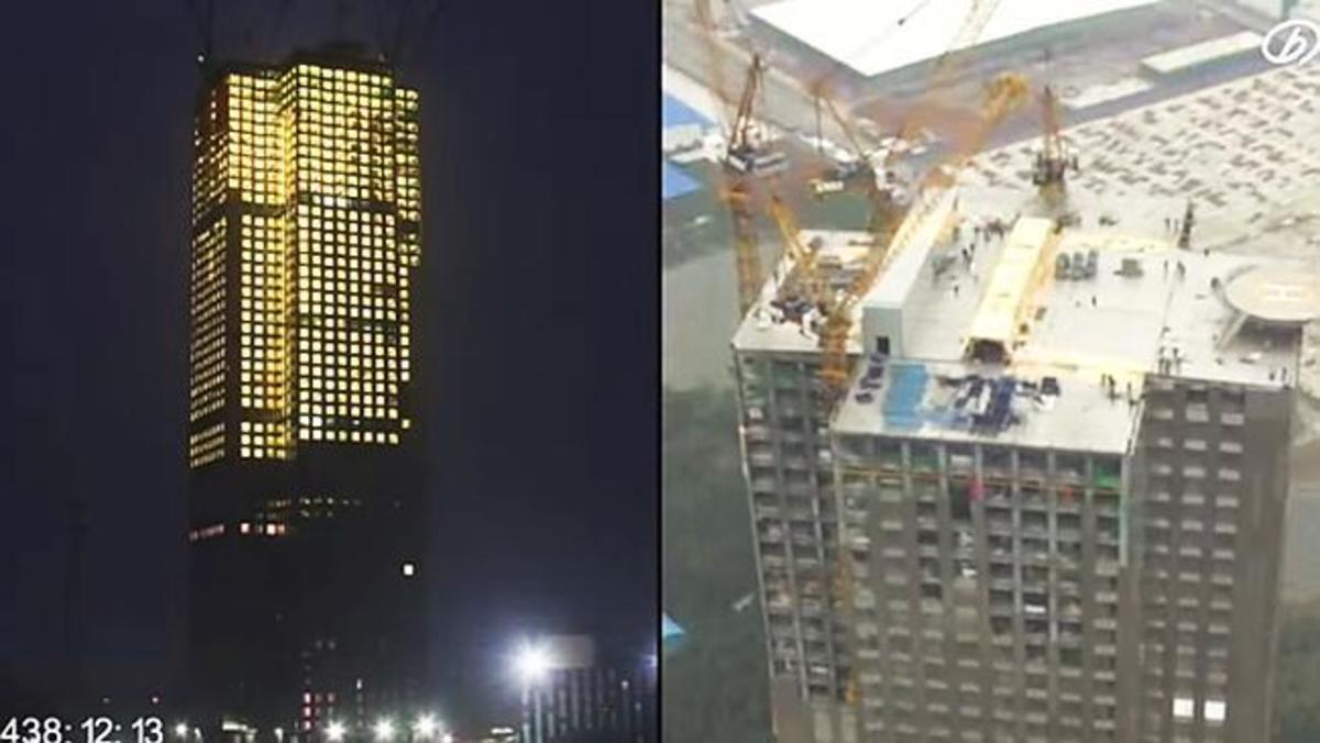 Εντυπωσιακό βίντεο: Ανέγερση ουρανοξύστη 57 ορόφων σε 19 ημέρες!