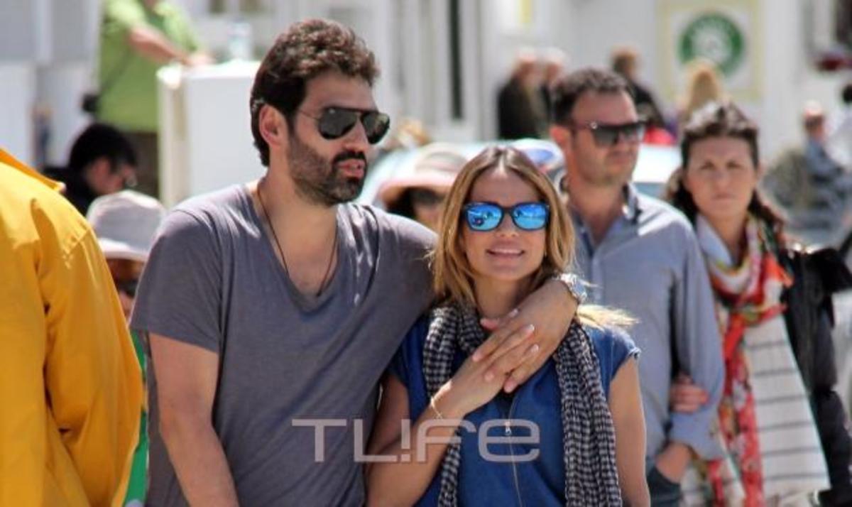 Σόφη Πασχάλη: Με τον σύντροφό της στο νησί των ανέμων!