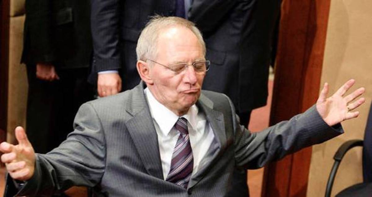 Την ”πάρτη” του ο Σόιμπλε: Ο καθένας καθαρίζει την πόρτα του!
