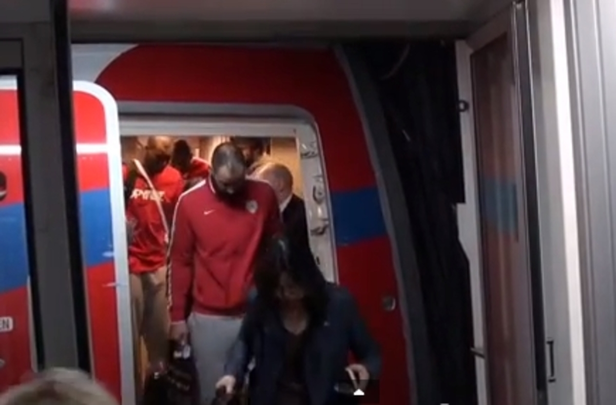 Η πτήση του Ολυμπιακού για τη Βραζιλιά (VIDEO)