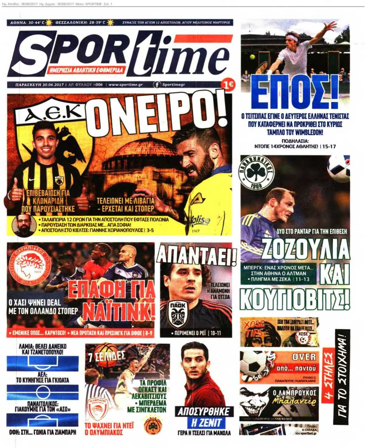 SPORTIME 30-06-2017