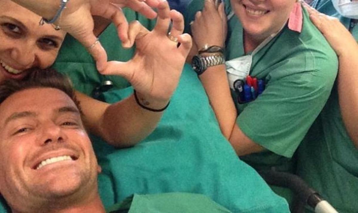 Σπύρος Σούλης: Selfie μέσα από το χειρουγείο!