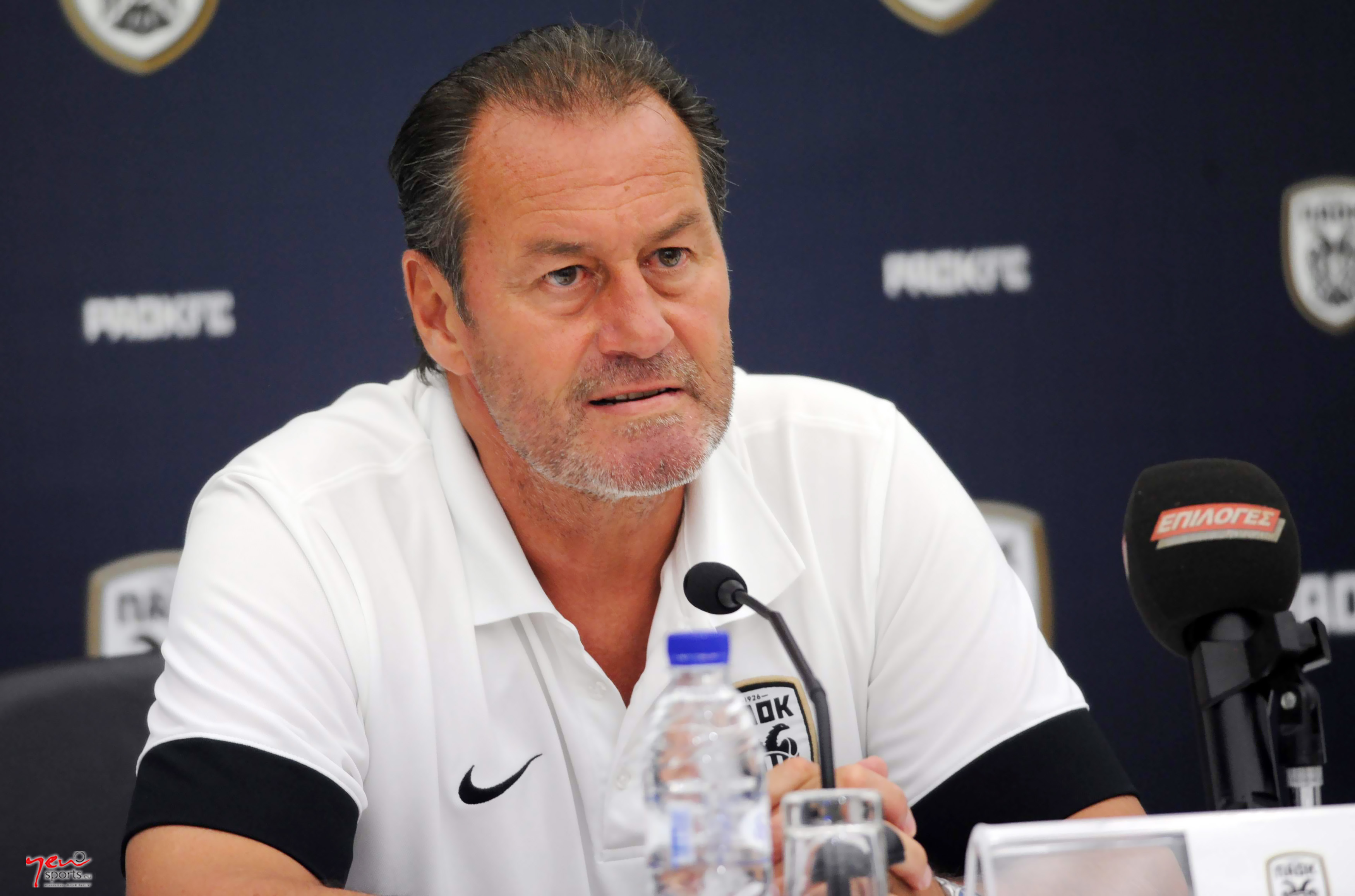 Ο προπονητής του ΠΑΟΚ