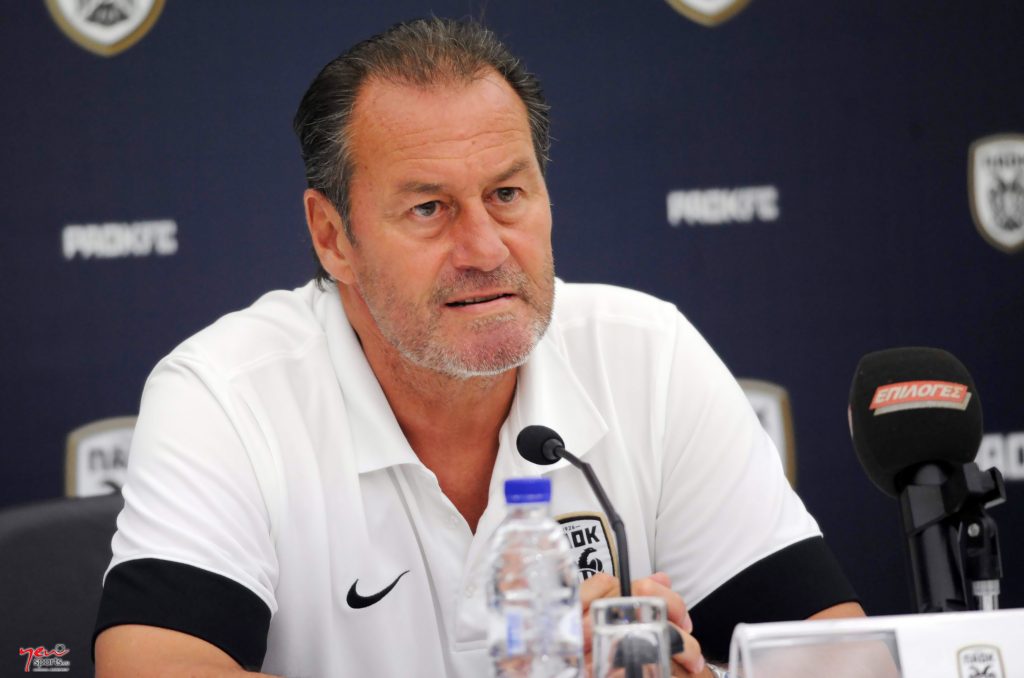 Ο προπονητής του ΠΑΟΚ