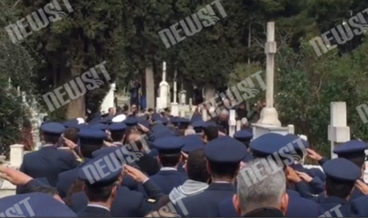 Κηδεία πιλότου Παναγιώτη Λάσκαρη