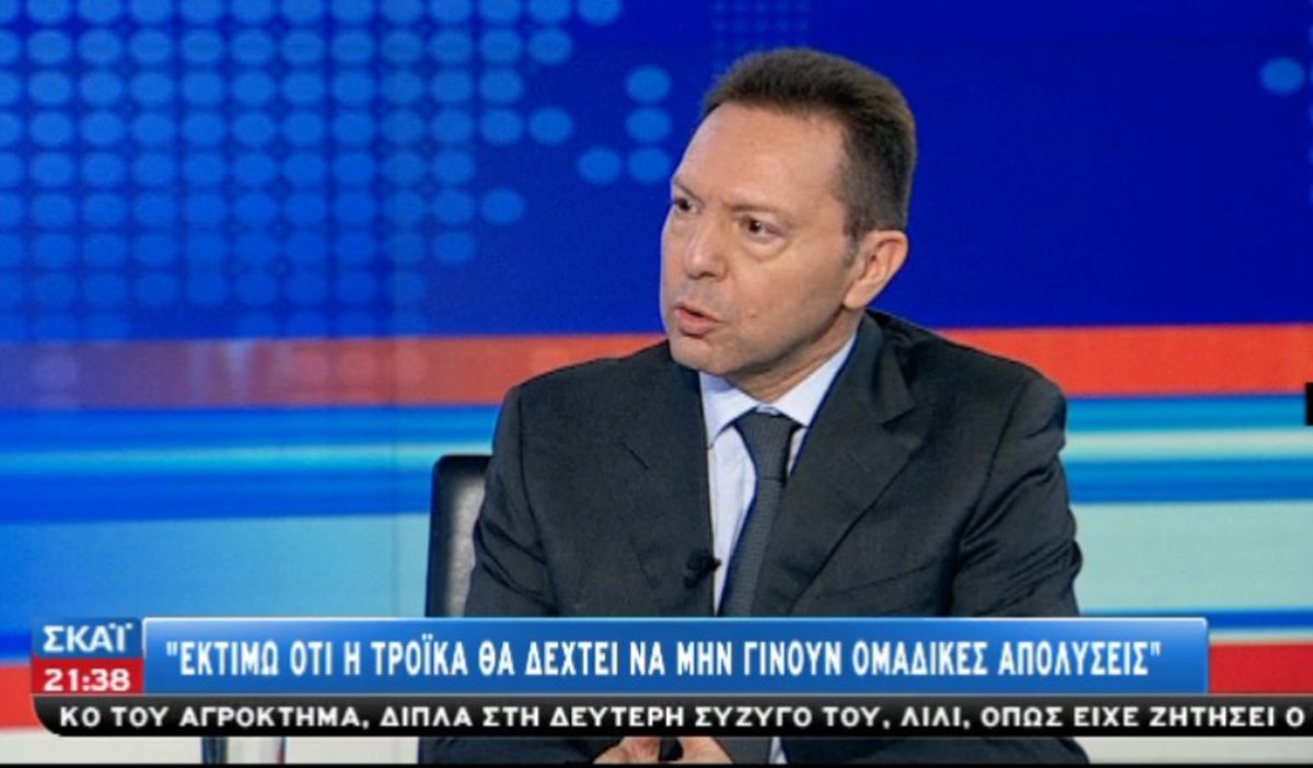 Ο Γ.Στουρνάρας στο ΣΚΑΪ