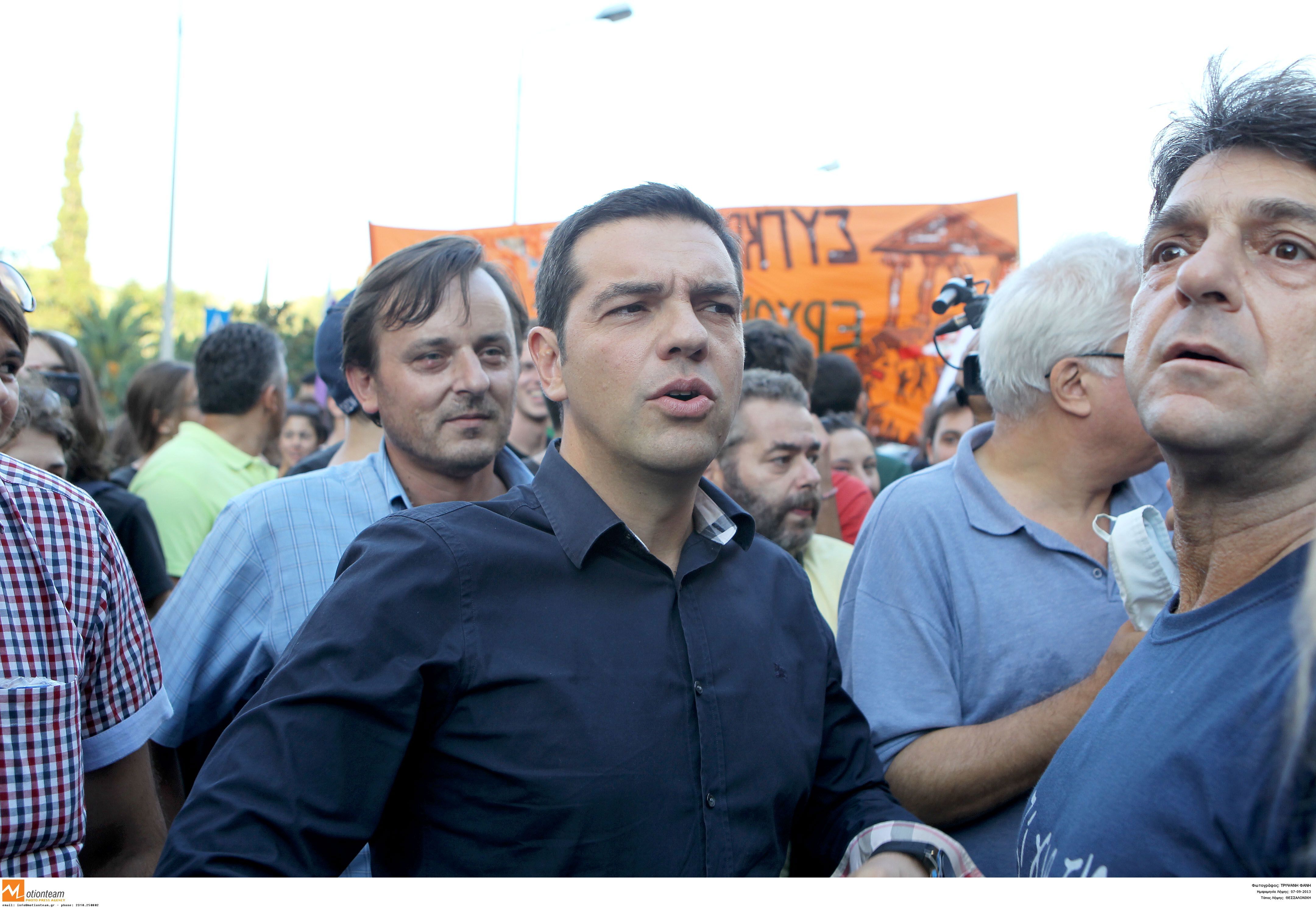 ΦΩΤΟ EUROKINISSI - Από την επίσκεψη του Αλέξη Τσίπρα στη Θεσσαλονίκη