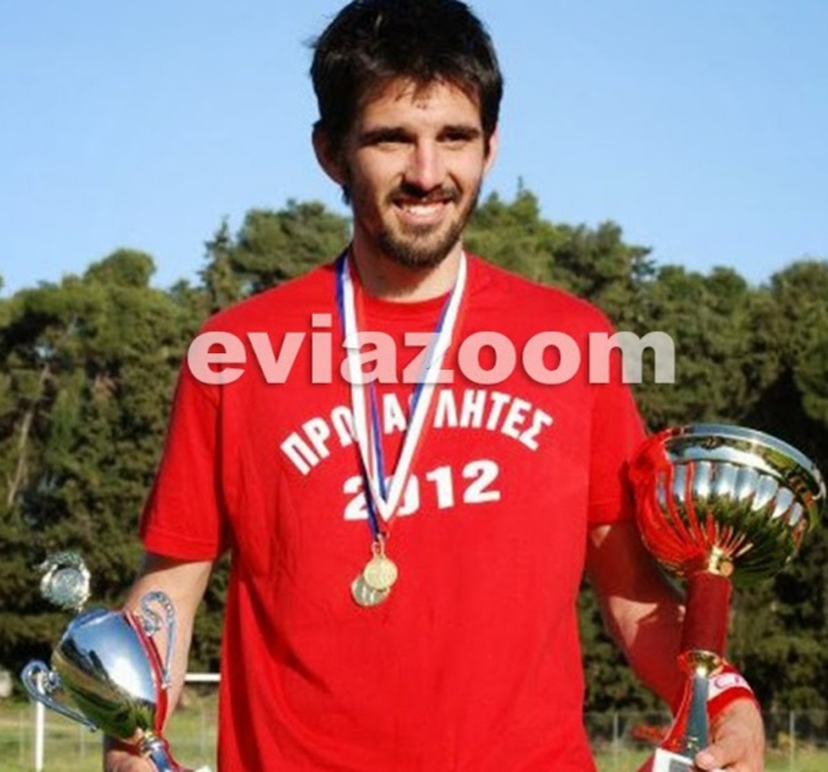 Ο άτυχος Γιάννης Συκιώτης - ΦΩΤΟ Eviazoom