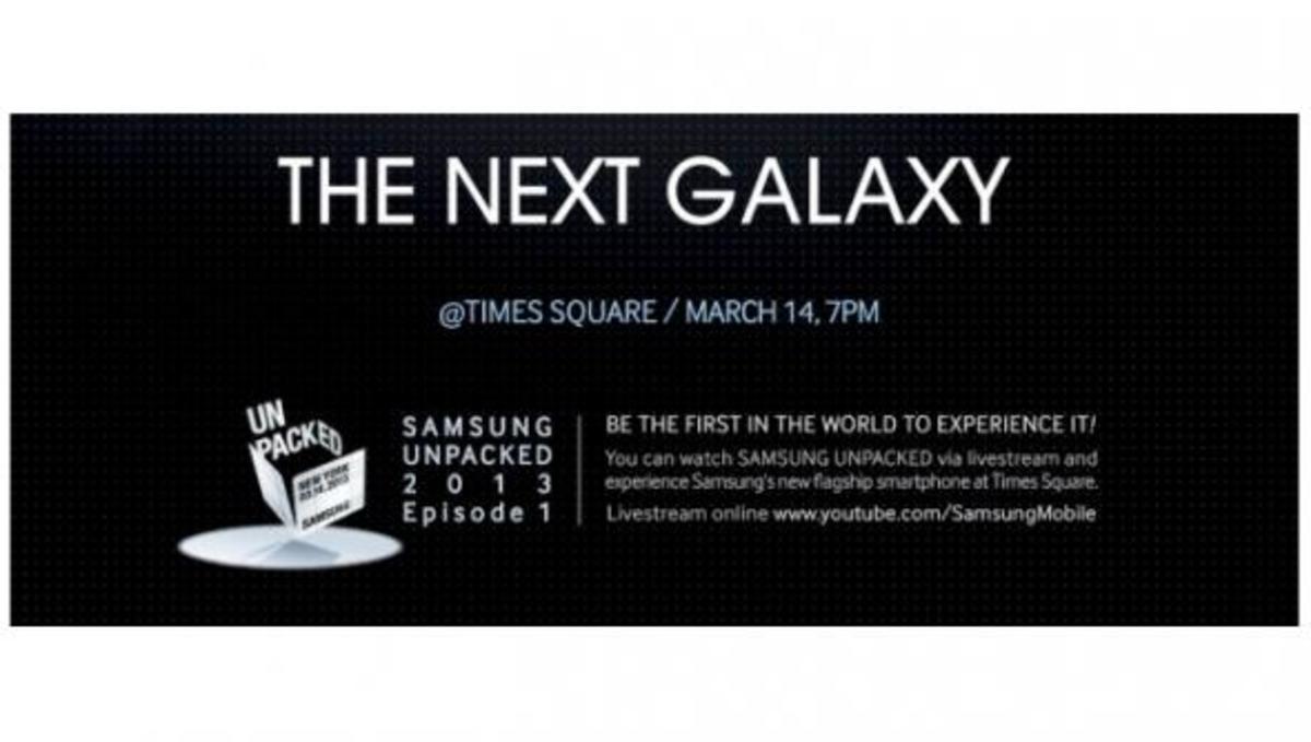 Αυτό είναι το πρώτο teaser για τον ερχομό του Galaxy S4